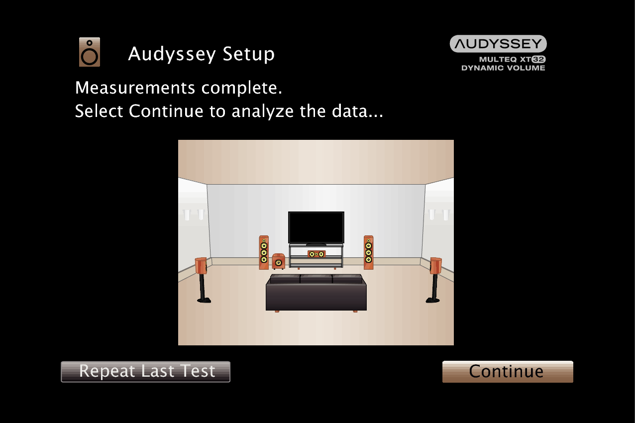 GUI AudysseySetup11 MultEQ XT32 Mz